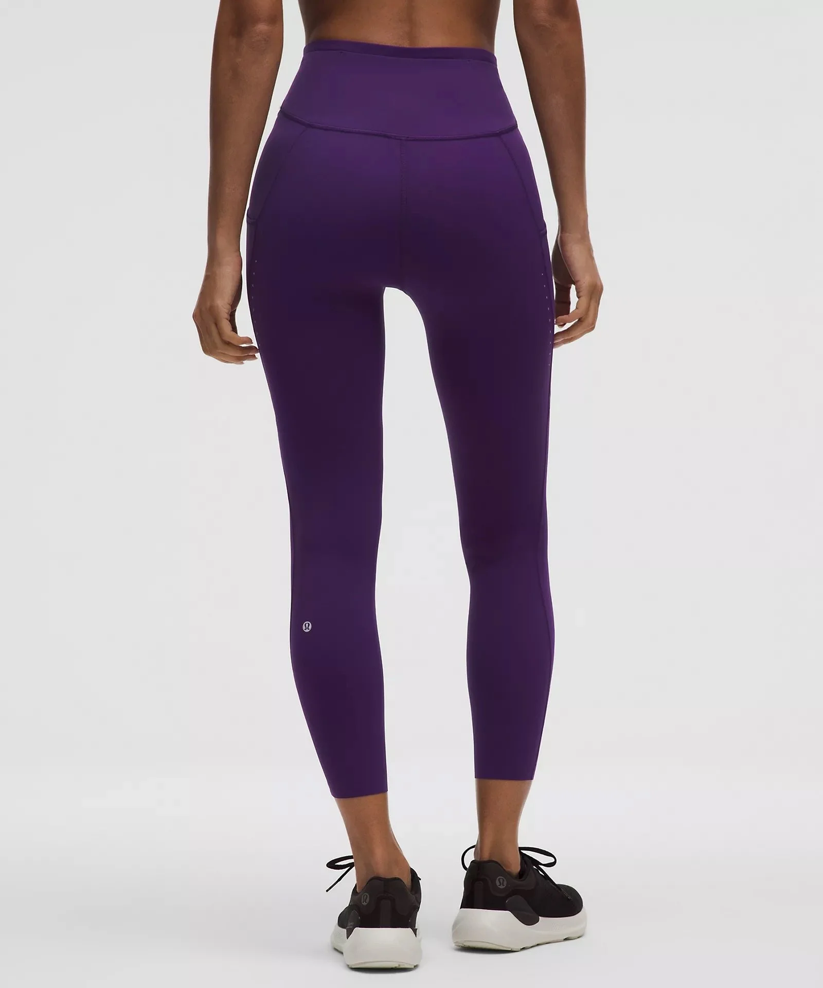 お値下げ‼️Lululemon パープル メッシュ レギンス lululemon Dark Court Purple Collection - October 2025 — EXTRA